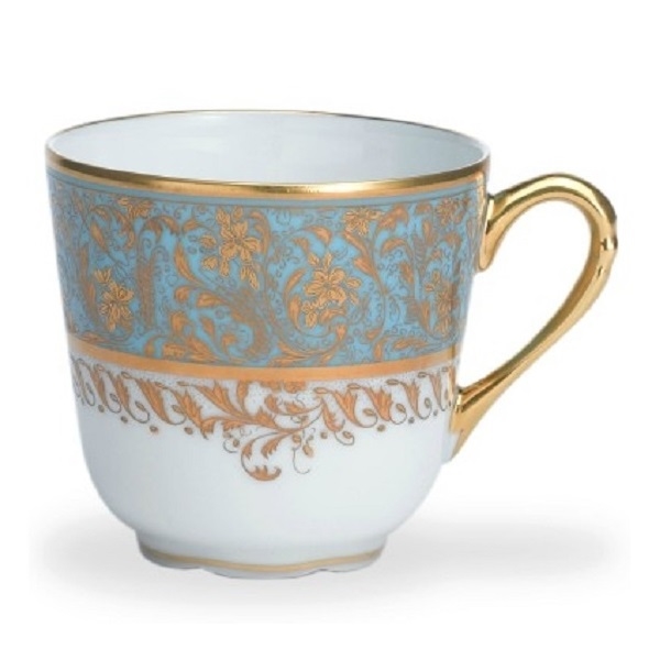 Bernardaud Eden Turquoise Coffee Cup Only Chelsea Gifts