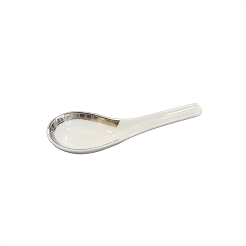 Bernardaud Athena Platinum Chinese Spoon