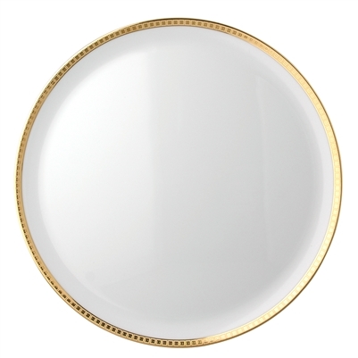 Bernardaud Athena Gold Tart Platter Round Chelsea Gifts