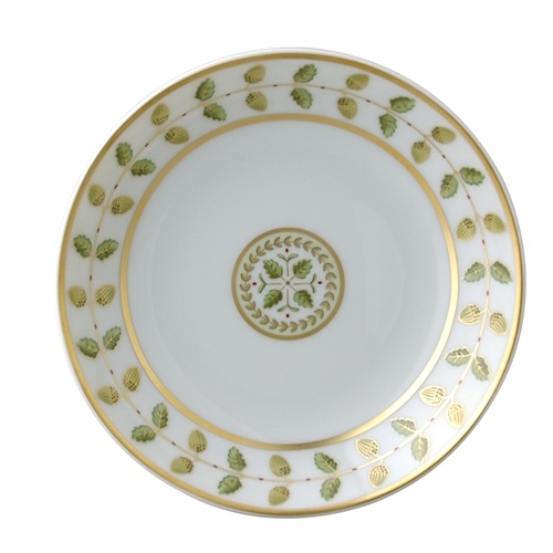 Bernardaud Constance Green Coupe Soup Plate Chelsea Gifts