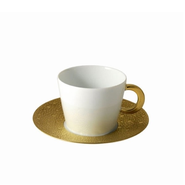 Bernardaud in Bloom Espresso Cup and Saucer