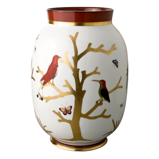 Bernardaud Aux Oiseaux Toscan Vase Chelsea Gifts