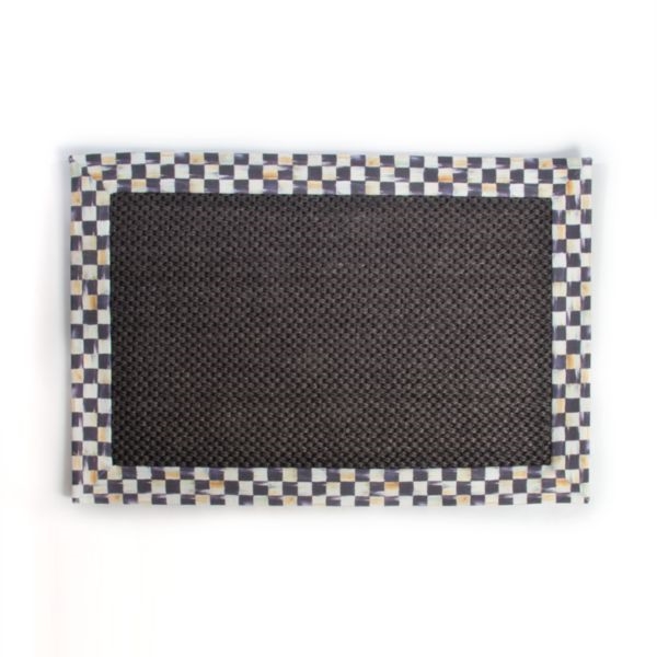 MacKenzie-Childs  Courtly Check Entrance Mat