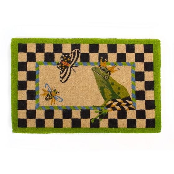 MacKenzie-Childs  Welcome Awning Stripe Entrance Mat