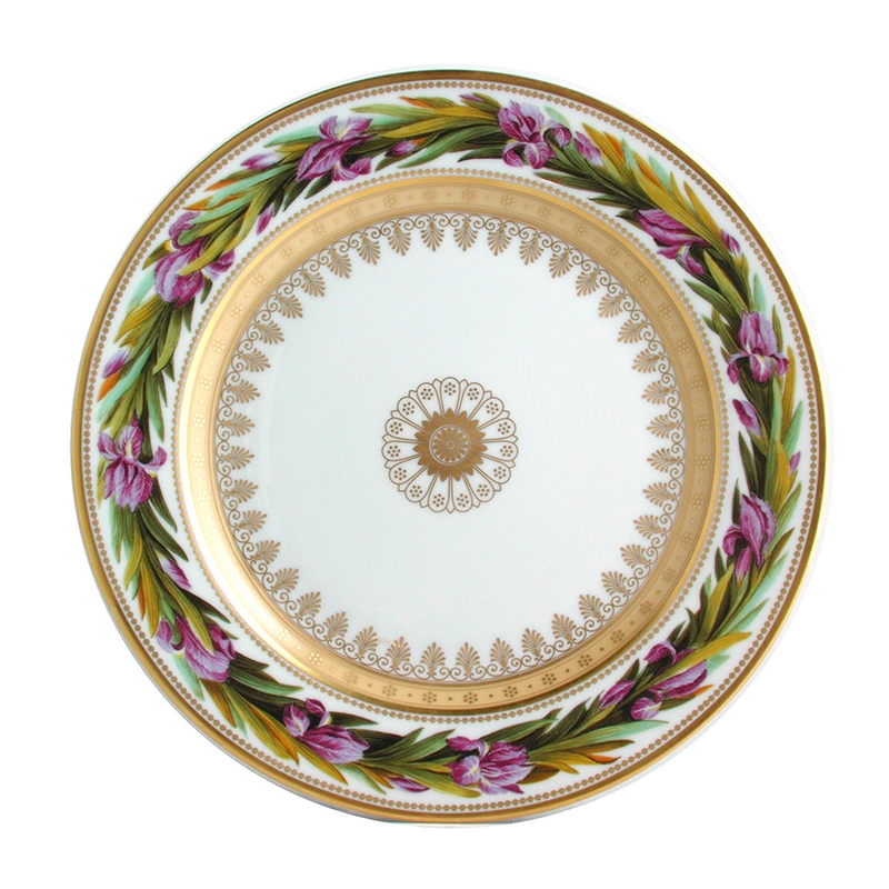 Bernardaud Botanique Salad Plate Iris